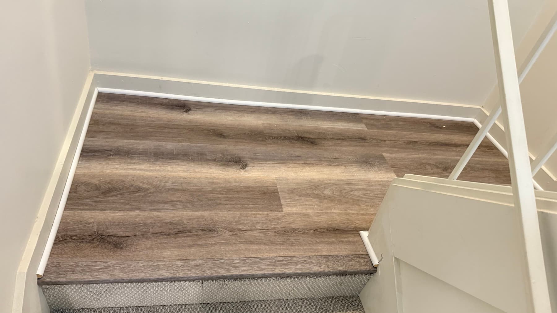 Wide view of Partek Rhino luxury vinyl plank installed across an open room